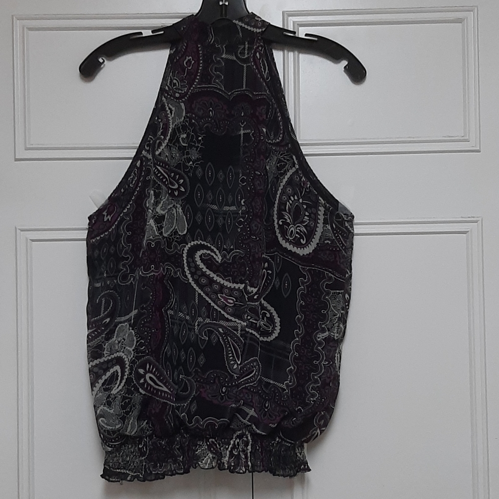 Body Central Women's Sleeveless Blouse - Picture 2 of 6